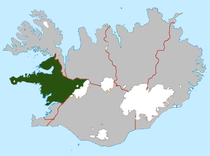 Vesturland_map